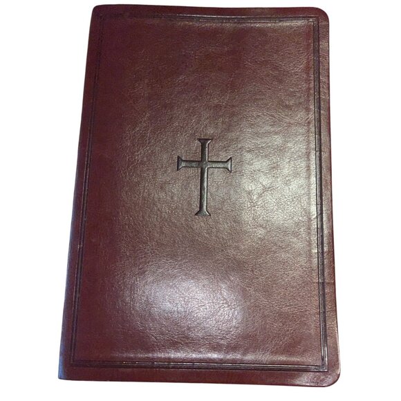 KJV Large Print Personal Size Bible Genuine LeatherTouch Holman Indexed - Picture 8 of 9